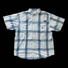 こ*わ様 【名作】コロンビア PFG SUPER BONEHEAD半袖チェックシ