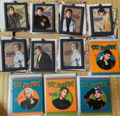 RMPG フォトミラーキーホルダー７点、フォト付箋４点セットの計11点セット