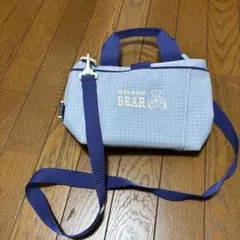 WILSON BEAR ライトブルー ショルダーバッグのサムネイル