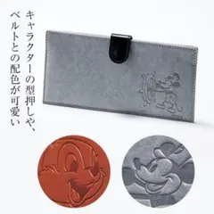 【美品】薄型長財布 ミッキーマウス（蒸気船ウィリー）　ベルメゾンのサムネイル