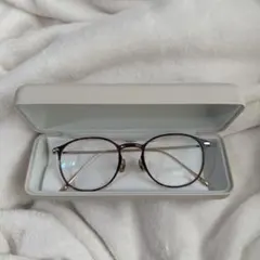 度無　JINS CombinationTitanium 中顔面短縮メガネ