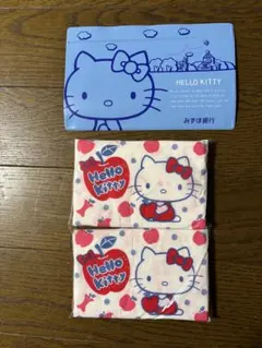 ★未使用★みずほ銀行★通帳ケース他ハローキティ3点セット★非売品★