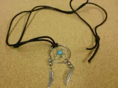 ドリームキャッチャーフェザーネックレス一点物！