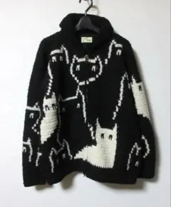 別注 MacMahon Knitting Mills BEAKER cat 猫 別注 MacMahon Knitting Mills BEAKER cat 猫 - メルカリ