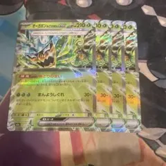 オーガポン みどりのめん ex 4枚