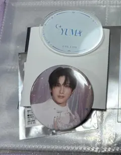 &TEAM CAFE 缶バッジA アクリルバッジ　YUMA