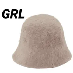 GRL グレイル　ファーバケットハット[dd322] グレージュ　バケハのサムネイル