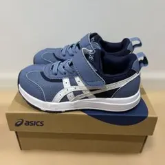ASICS NEIRA MINI 16.0cm グレー/ブルー
