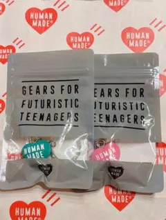 新品未開封 ヒューマンメイド ハート ネックレス リング イヤリング