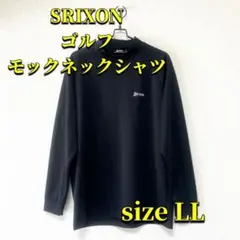 SRIXON スリクソン ゴルフ モックネックシャツ BK LLサイズ