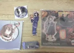 R*a様 鬼滅の刃 伊黒小芭内 缶バッジ アクリルスタンド