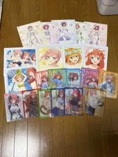 五等分の花嫁 キャラクターグッズ　1番くじ　きゃらっとくじ　ガチャのサムネイル