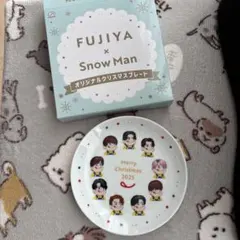 FUJIYA x Snow Man クリスマスプレート 2025のサムネイル