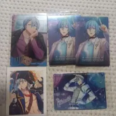 嶺**様 アイドリッシュセブン四葉環ぱしゃこれ・ウエハース・メタルカード5枚セッ