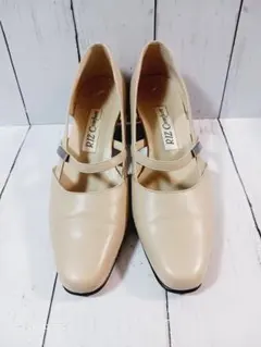 リズコンフォート ベージュ ハイヒール パンプス 23cm