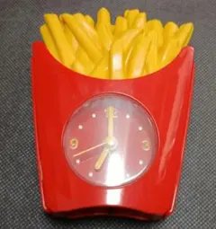 McDonald's フライドポテト 目覚まし時計置時計