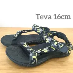 Teva サンダル カモフラ柄 ブラックのサムネイル
