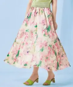 Ballsey ミスティフラワープリント　フレアスカート Ballsey ミスティフラワープリント フレアスカート - メルカリ