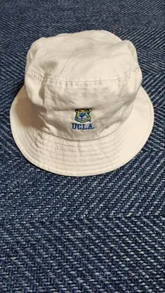 UCLA バケットハット ホワイト