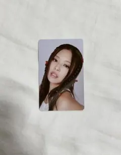ソウルコンプレミアムBLACKPINK JENNIE トレカ　ブラックピンジェニ