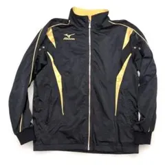 ミズノプロ　MizunoPro ジャケット　ブラック ゴールド　M