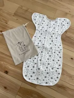 Coperta ベビースワドル S 星柄 収納袋付き