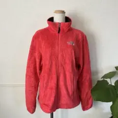 US企画 ノースフェイス フルジップ 毛長 フリース ジャケット 美品 ピンク