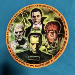 ユニバーサルモンスターズ　紙皿　7枚セット　halloween