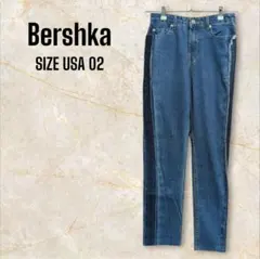 ✡Bershka ベルシュカ＊Mサイズ デニム ズボン パッチワークのサムネイル