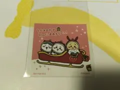 ちいかわらんど特典 ステッカー クリスマス