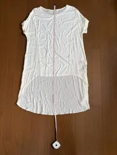 オフホワイト 半袖チュニックのサムネイル
