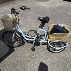 引き取り限定 ブリヂストン電動アシスト三輪自転車 - メルカリ