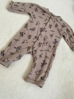 ディズニー ベビー ミッキー 長袖 レトロ 80