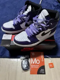 NIKE AIR JORDAN1 OG HIGH コートパープル　26.5cm