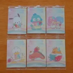 カード 6枚セット サンリオキャラクターズ ウエハース10