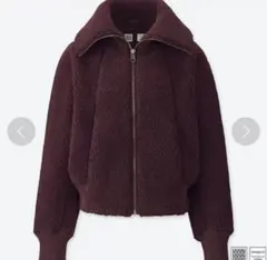 ボアコート フリースジャケット