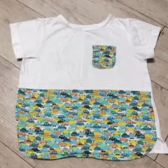 センスオブワンダー　ベビーTシャツ　車柄　　　　日本製のサムネイル