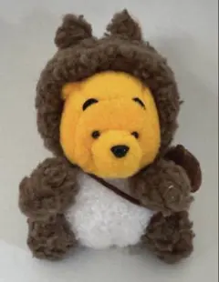 くまのプーさん キーホルダー ぬいぐるみ リス 着ぐるみ