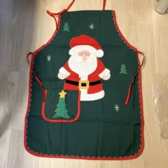 新品 JOLLY SANTA APRON クリスマス エプロン