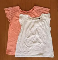 Gap Kids レース袖 ノースリーブ 2着セット　160cm