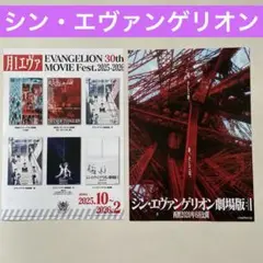 【匿名配送】 シン・エヴァンゲリオン　劇場版　フライヤー　２枚セット