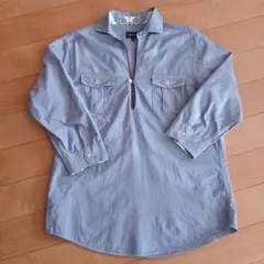 MALE & CO. グレー プルオーバーシャツ Lのサムネイル