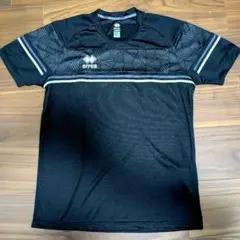 *ブラック　errea　エレア　バレーボール　ゲームシャツ　シャツ　アシックス