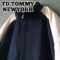 【★普段使いに最適】XLネイビー トラックジャケット TOMMY NEWYORKのサムネイル