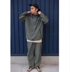 ルースイソンブラ　ドミンゴ PAA OVERSIZE ANORAKセットアップ