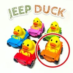 Jeepに乗ったアヒルのフィギュア 緑 - メルカリ