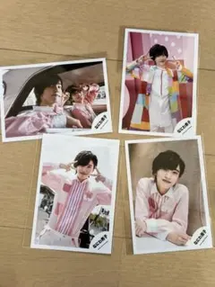 なにわ男子　道枝駿佑　初心LOVE 公式写真　オフショ