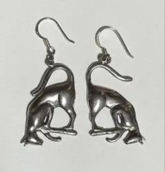 vintage シルバー925　ピアス　ピアス　馬 ヴィンテージ