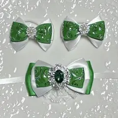 【S21】ぬい服 リボン いつぬい あんスタ グリーン 緑