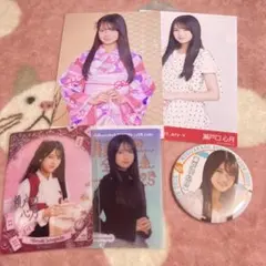 u*9様 乃木坂46 瀬戸口心月 生写真 缶バッジ 乃木BOX 全ツ購入特典 ク